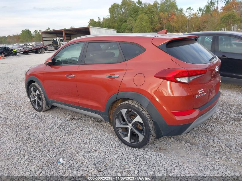 2017 HYUNDAI TUCSON LIMITED/SPORT AND ECO/SE - KM8J3CA21HU308906