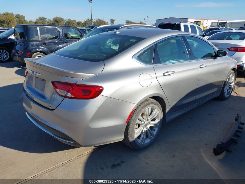 2015 CHRYSLER 200 LIMITED - 1C3CCCABXFN588494