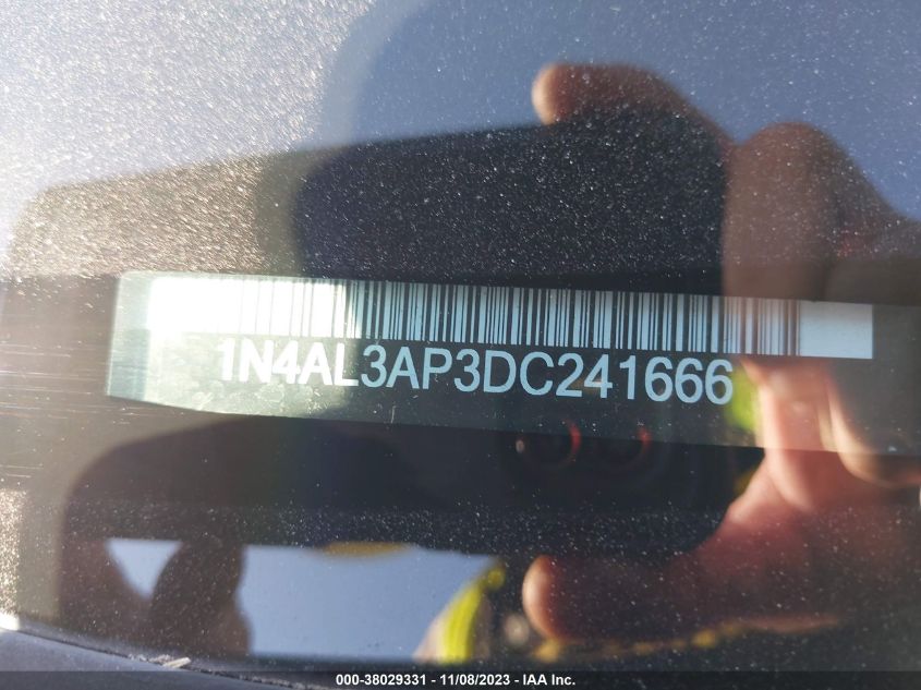 2013 NISSAN ALTIMA 2.5 S - 1N4AL3AP3DC241666