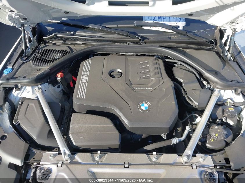 2022 BMW 430I WBA53AP05NCJ47300