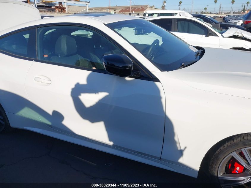 2022 BMW 430I WBA53AP05NCJ47300