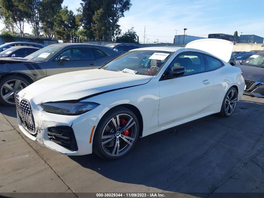 2022 BMW 430I WBA53AP05NCJ47300