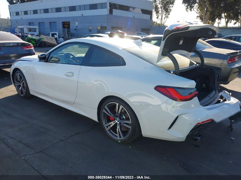 2022 BMW 430I WBA53AP05NCJ47300