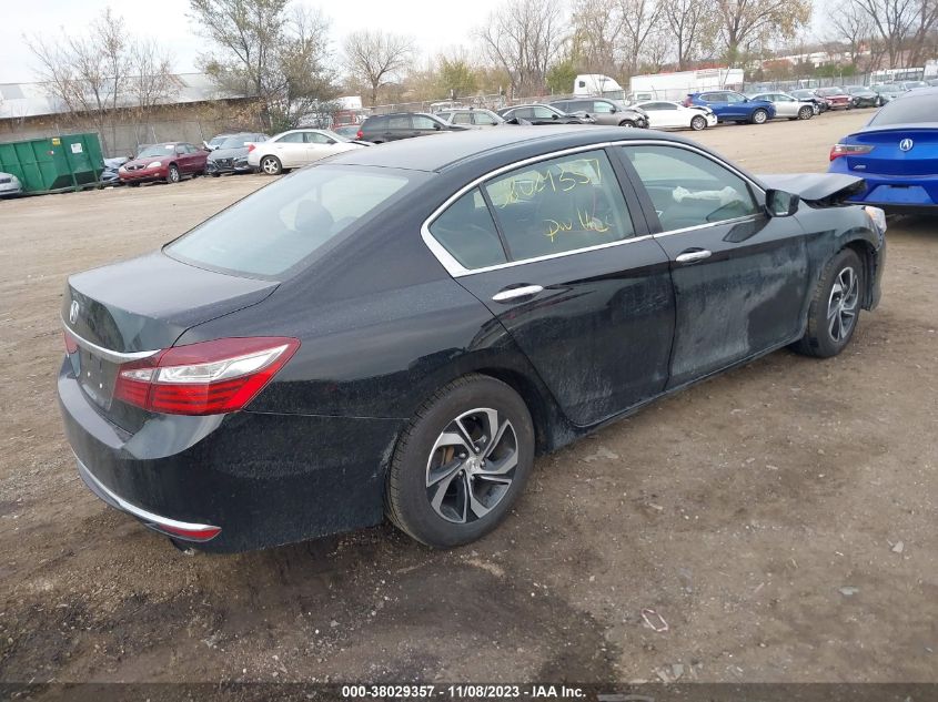 2017 HONDA ACCORD LX - 1HGCR2F31HA197509