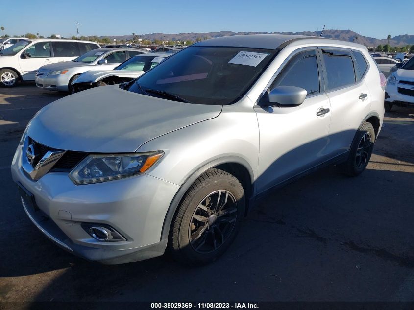 2016 NISSAN ROGUE S/SL/SV - 5N1AT2MT3GC843092