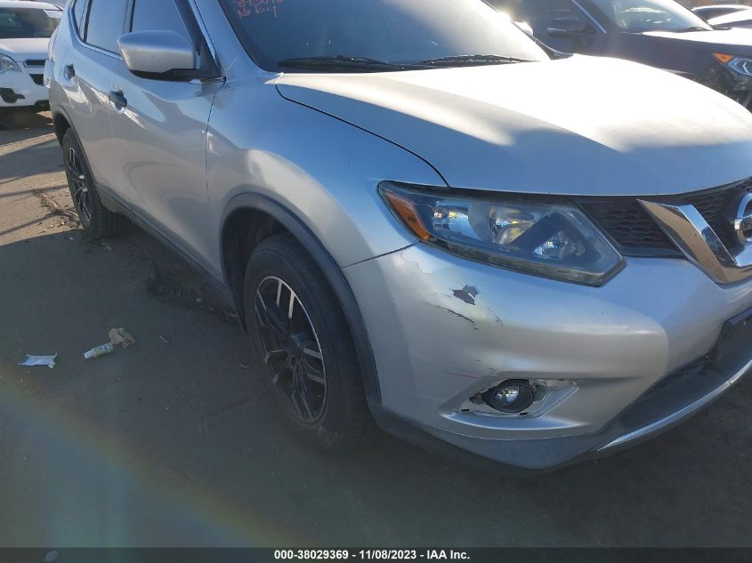 2016 NISSAN ROGUE S/SL/SV - 5N1AT2MT3GC843092