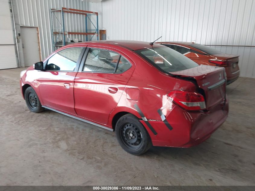 2019 MITSUBISHI MIRAGE G4 RF - ML32F3FJ3KHF12726
