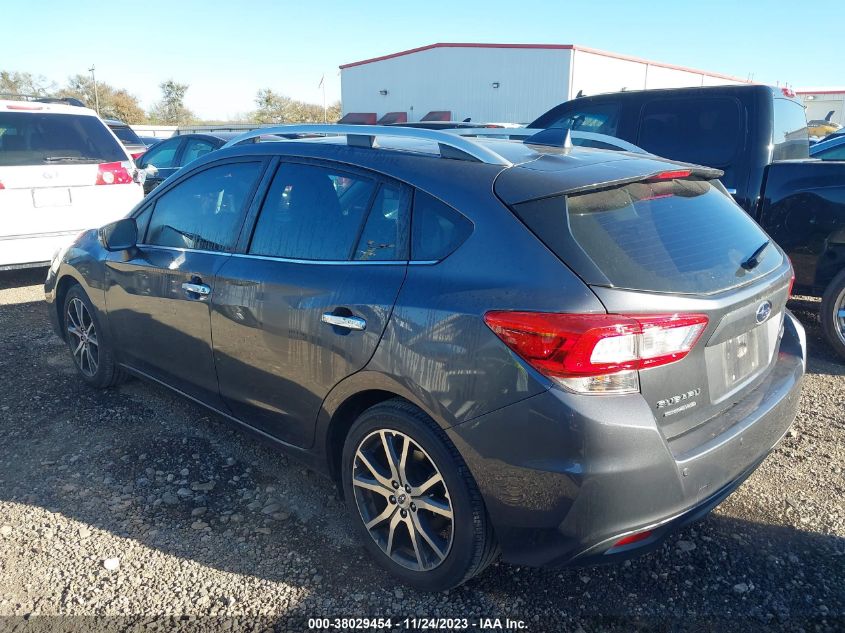2019 SUBARU IMPREZA LIMITED - 4S3GTAT64K3757674