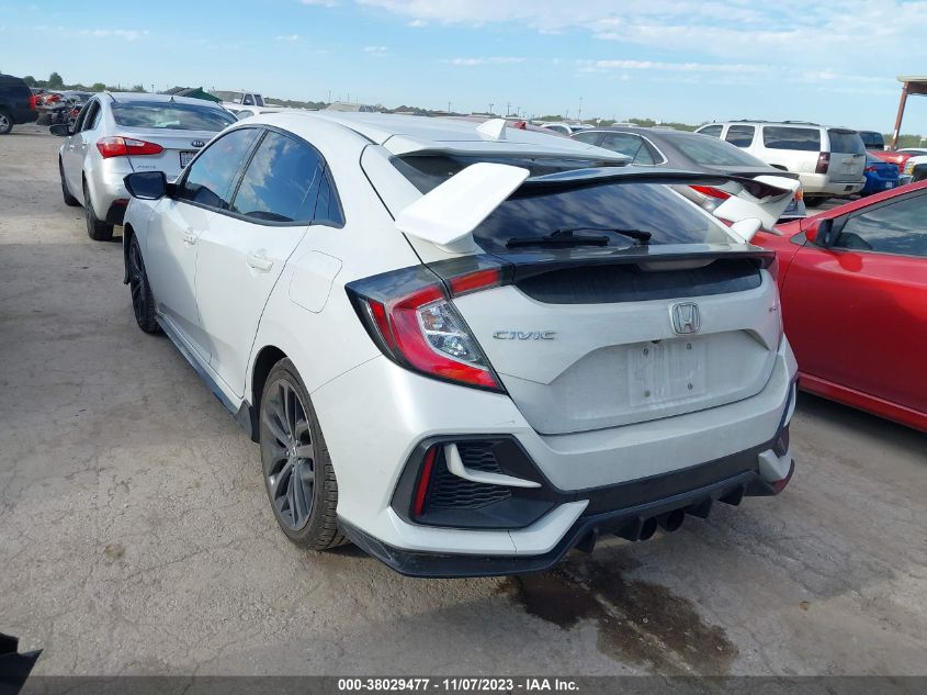 2020 HONDA CIVIC SPORT - SHHFK7H46LU200664