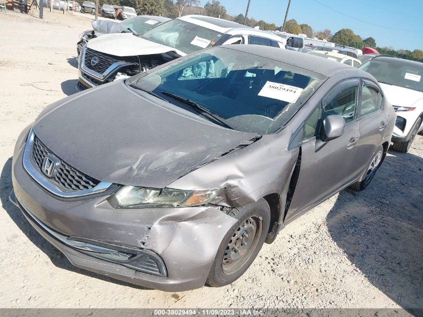 2013 HONDA CIVIC LX - 02HGFB2F53DH53759