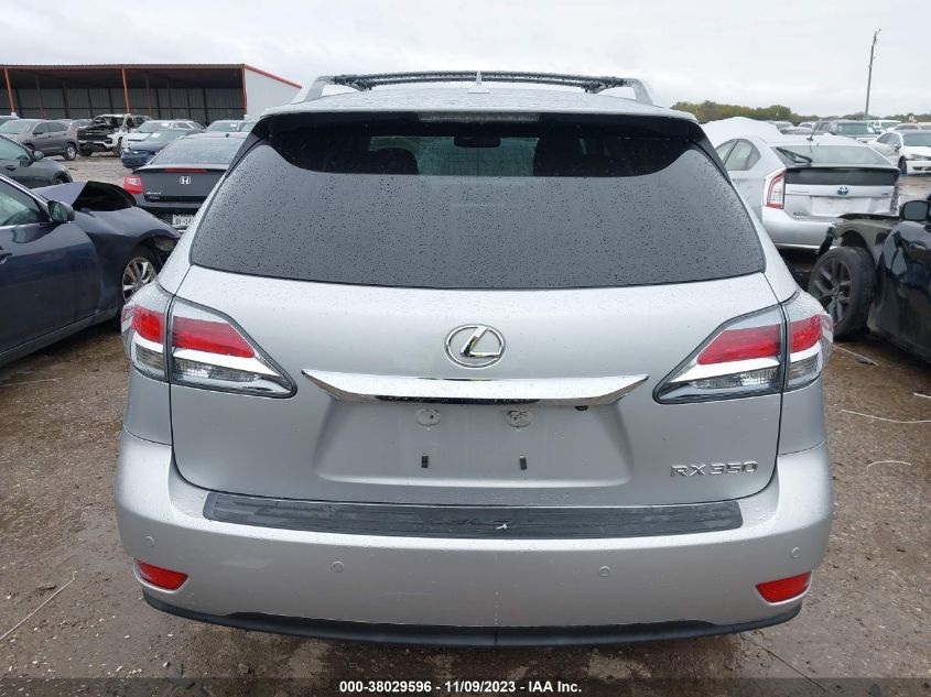 2013 LEXUS RX 350 - 2T2ZK1BA0DC101043