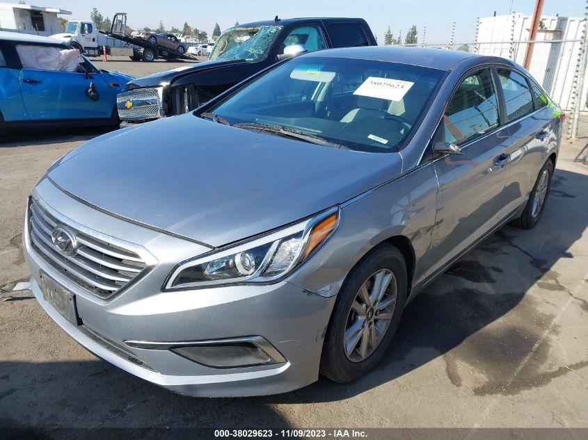 2016 HYUNDAI SONATA SE - 5NPE24AF8GH363086