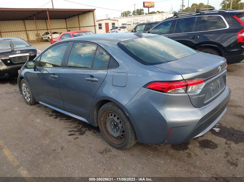 VIN JTDEPMAE8MJ166477 2021 TOYOTA COROLLA LE