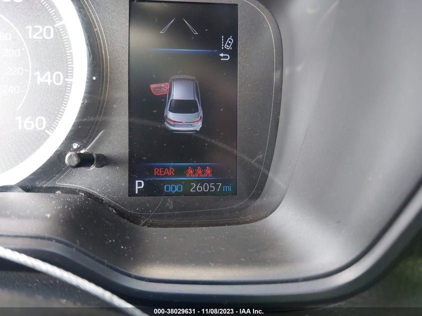 VIN JTDEPMAE8MJ166477 2021 TOYOTA COROLLA LE