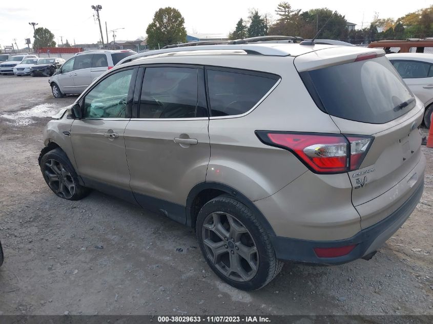 2017 FORD ESCAPE TITANIUM - 1FMCU0JD6HUD48842