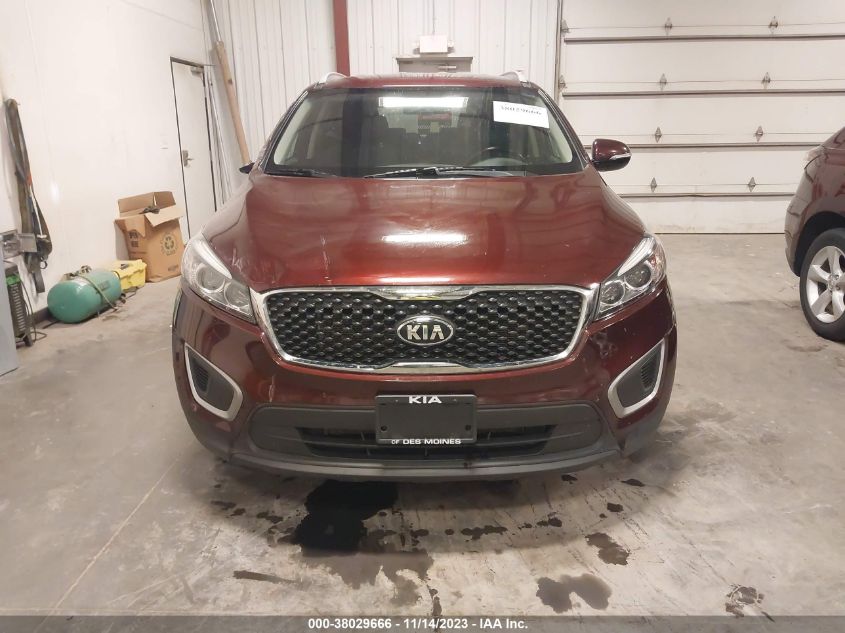 2016 KIA SORENTO 3.3L LX - 5XYPGDA51GG134242