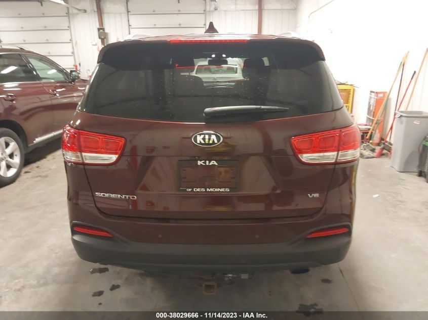 2016 KIA SORENTO 3.3L LX - 5XYPGDA51GG134242