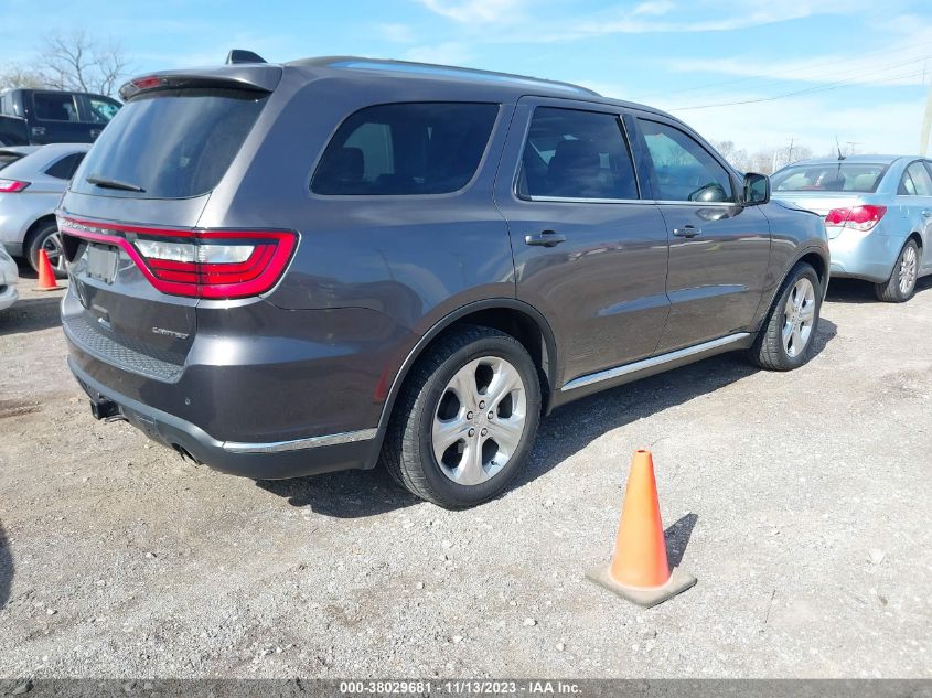 2014 DODGE DURANGO LIMITED - 1C4RDHDGXEC551785