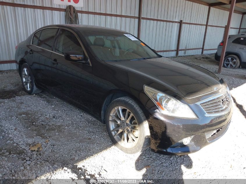 2013 INFINITI G37X - JN1CV6AR9DM757351