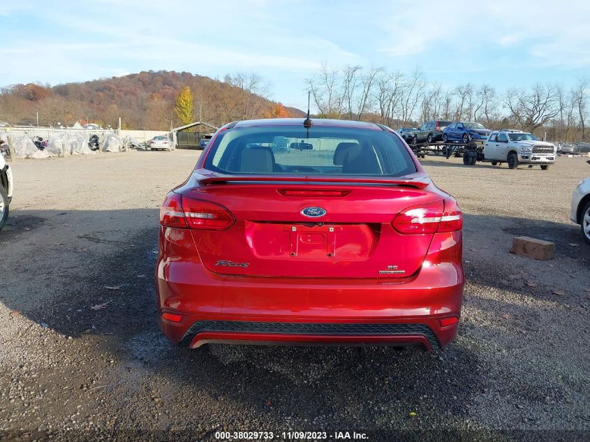 2016 FORD FOCUS SE - 1FADP3F23GL296976