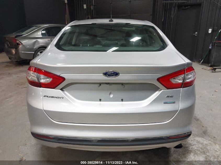 2016 FORD FUSION SE - 3FA6P0HD6GR260707