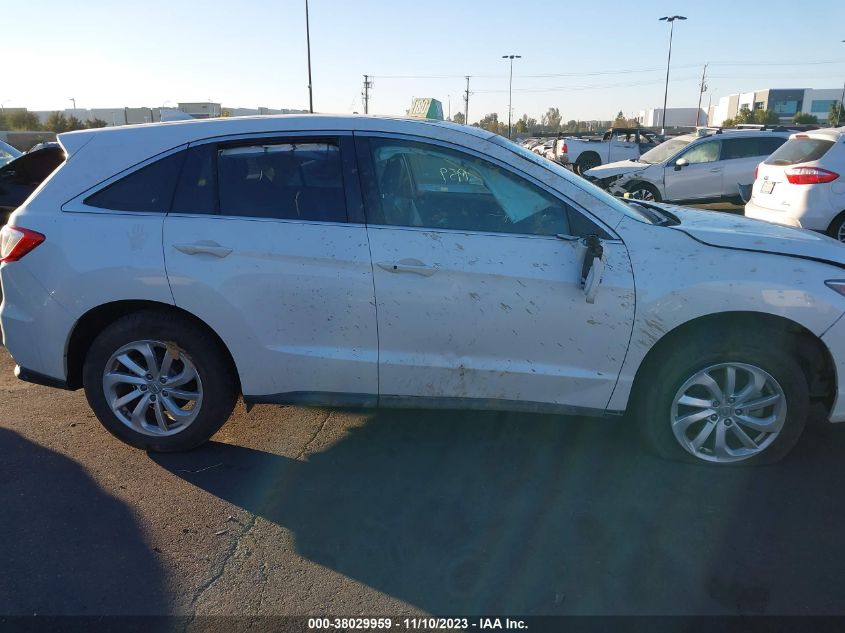 2017 ACURA RDX TECHNOLOGY   ACURAWATCH - 5J8TB4H50HL013776