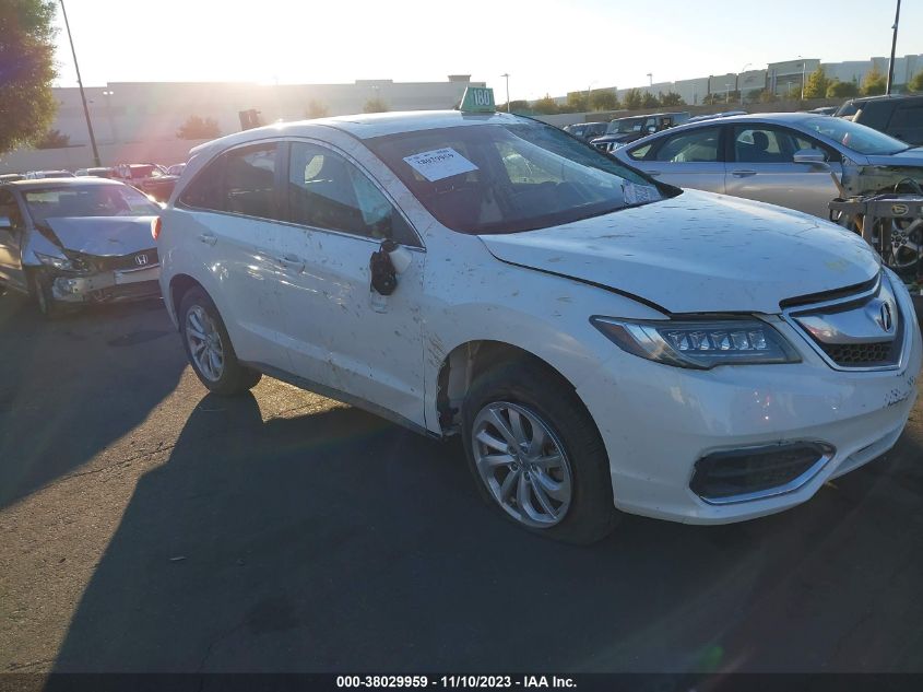 2017 ACURA RDX TECHNOLOGY   ACURAWATCH - 5J8TB4H50HL013776