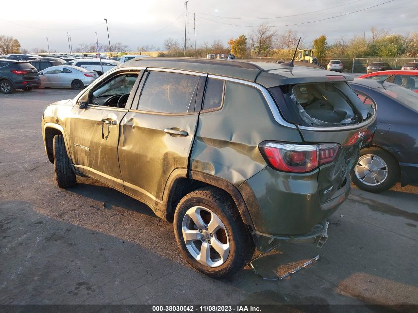 2019 JEEP COMPASS LATITUDE 4X4 - 3C4NJDBB7KT660616