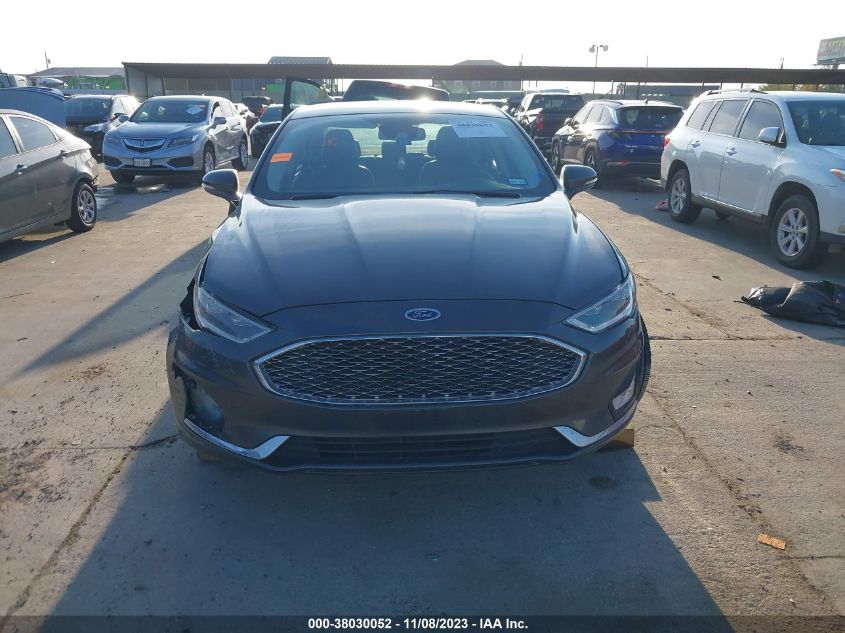 2019 FORD FUSION TITANIUM - 3FA6P0K92KR270535