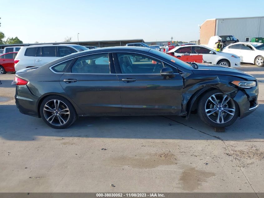 2019 FORD FUSION TITANIUM - 3FA6P0K92KR270535