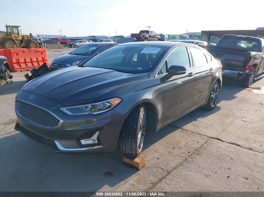 2019 FORD FUSION TITANIUM - 3FA6P0K92KR270535