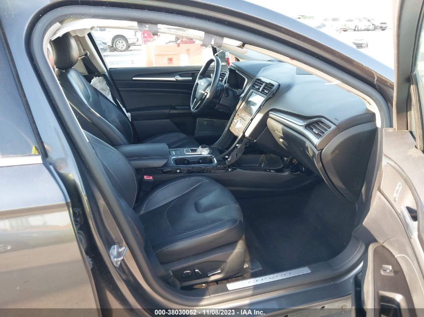 2019 FORD FUSION TITANIUM - 3FA6P0K92KR270535