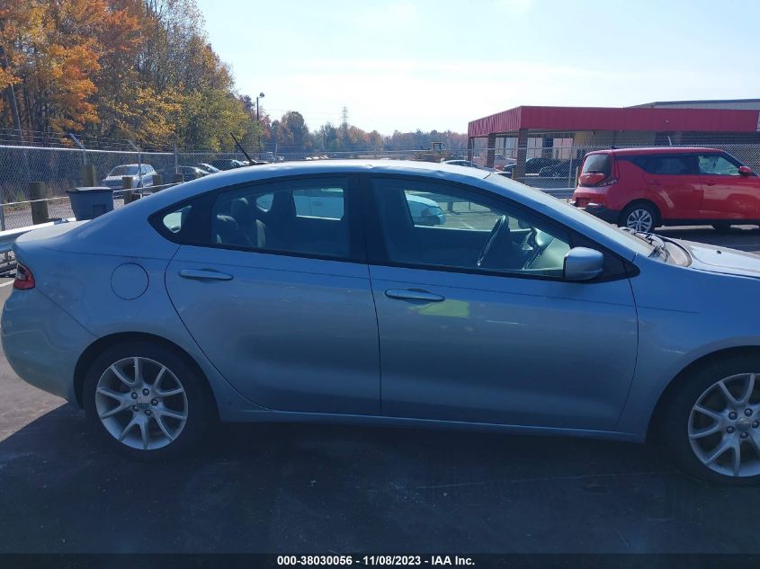 2013 DODGE DART RALLYE - 1C3CDFBH9DD133768