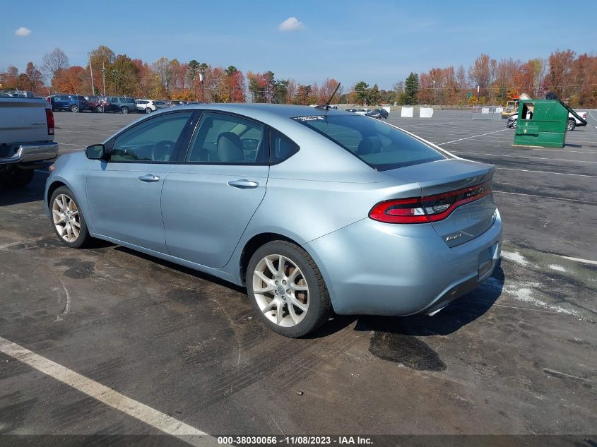 2013 DODGE DART RALLYE - 1C3CDFBH9DD133768