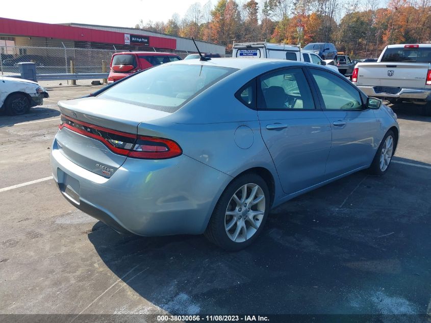 2013 DODGE DART RALLYE - 1C3CDFBH9DD133768
