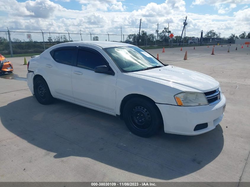 2014 DODGE AVENGER SE - 1C3CDZAG3EN113294