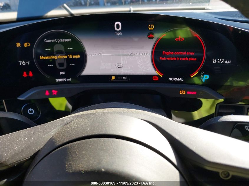 2020 PORSCHE TAYCAN TURBO WP0AC2Y1XLSA71108