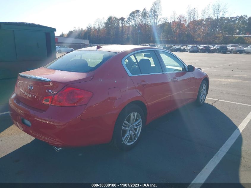 2013 INFINITI G37 SEDAN X JN1CV6AR8DM351982