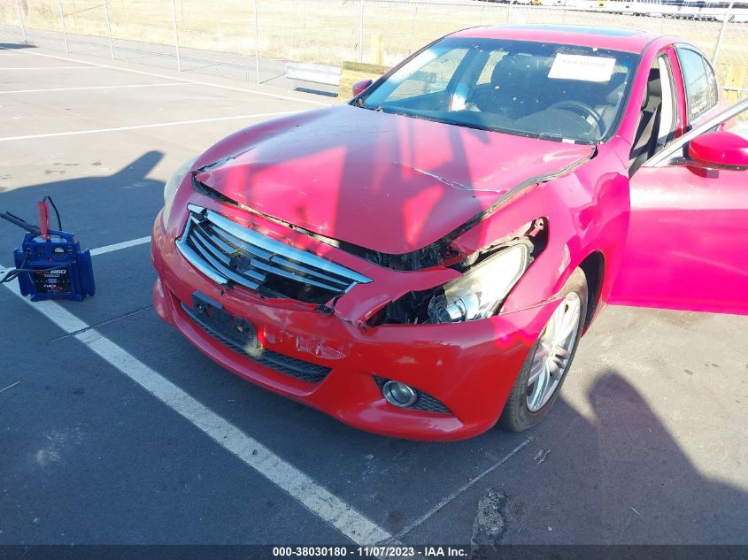 2013 INFINITI G37 SEDAN X JN1CV6AR8DM351982