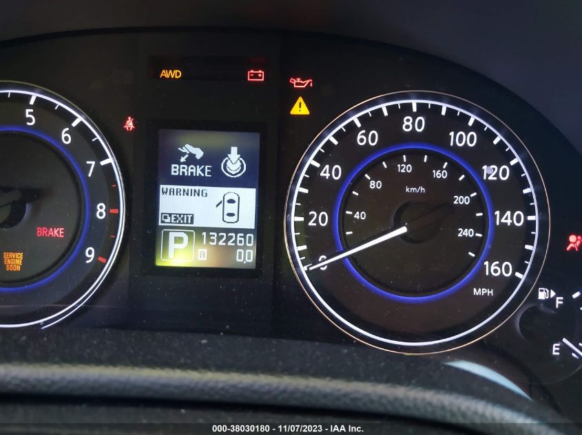 2013 INFINITI G37 SEDAN X JN1CV6AR8DM351982