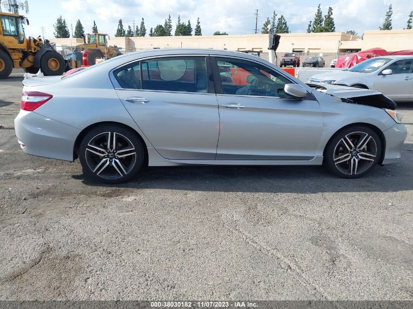 2017 HONDA ACCORD SPORT - 1HGCR2F59HA081962
