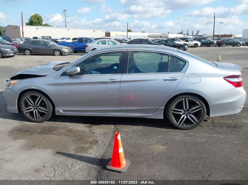 2017 HONDA ACCORD SPORT - 1HGCR2F59HA081962