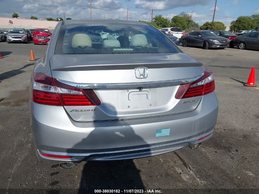 2017 HONDA ACCORD SPORT - 1HGCR2F59HA081962