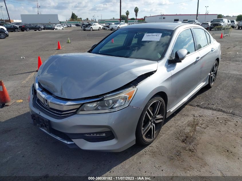 2017 HONDA ACCORD SPORT - 1HGCR2F59HA081962