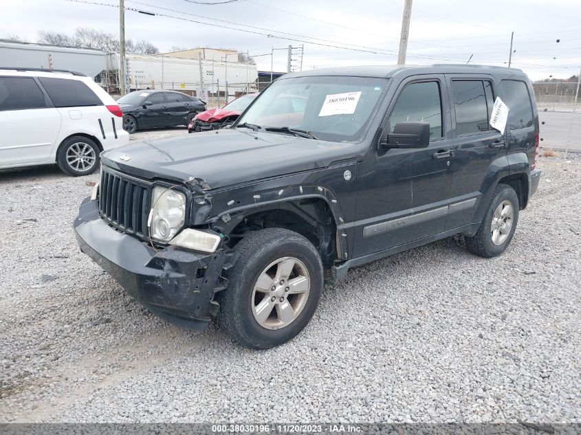 1J4PN2GK4BW585887 2011 JEEP LIBERTY SPORTphoto 2