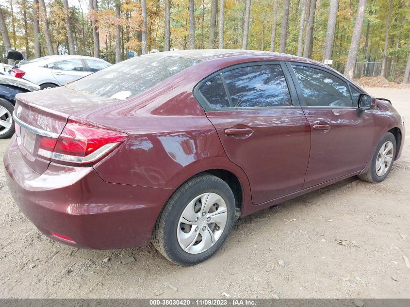 2HGFB2F58DH585111 | 2013 HONDA CIVIC