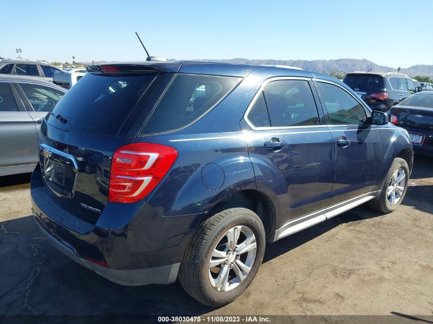 2016 CHEVROLET EQUINOX LS - 2GNALBEK2G1161795