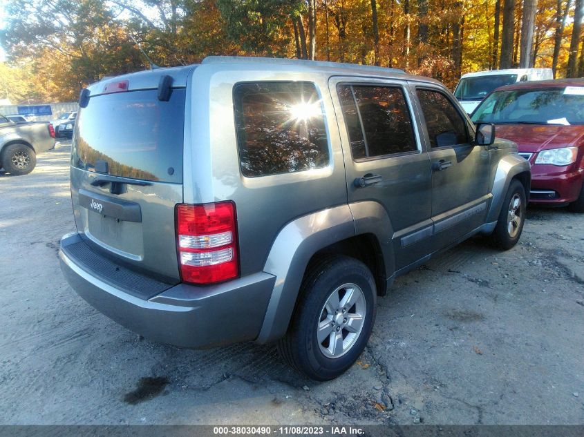 1C4PJLAK9CW127439 2012 JEEP LIBERTY SPORTphoto 4