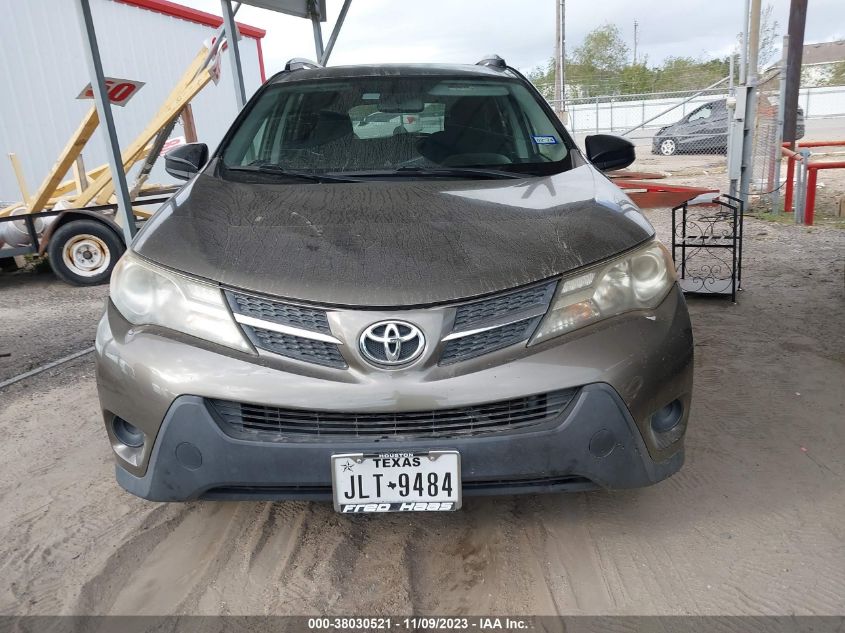 2014 TOYOTA RAV4 LE - JTMZFREVXED034400