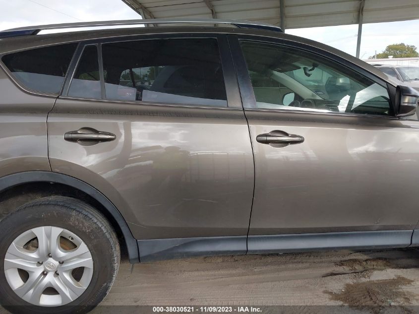 2014 TOYOTA RAV4 LE - JTMZFREVXED034400